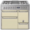 Aragaz Lofra RBI66MFT/CI, 60x60 cm, gaz, 4 arzatoare, grill, aprindere electronica, timer, crem