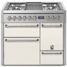 Aragaz Lofra RBI66MFT/CI, 60x60 cm, gaz, 4 arzatoare, grill, aprindere electronica, timer, crem