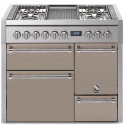 Aragaz Lofra RBI66MFT/CI, 60x60 cm, gaz, 4 arzatoare, grill, aprindere electronica, timer, crem