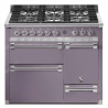 Aragaz Steel Ascot A10FFF-D, 100X60cm, 6 arzatoare, 3 cuptoare, timer, aprindere electronica, usa solida, inox
