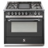 Aragaz Lofra RBI66MFT/CI, 60x60 cm, gaz, 4 arzatoare, grill, aprindere electronica, timer, crem