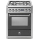 Aragaz Lofra RBI66MFT/CI, 60x60 cm, gaz, 4 arzatoare, grill, aprindere electronica, timer, crem