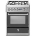 Aragaz Lofra RBI66MFT/CI, 60x60 cm, gaz, 4 arzatoare, grill, aprindere electronica, timer, crem