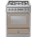 Aragaz Lofra RBI66MFT/CI, 60x60 cm, gaz, 4 arzatoare, grill, aprindere electronica, timer, crem