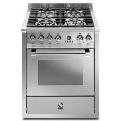 Aragaz Lofra RBI66MFT/CI, 60x60 cm, gaz, 4 arzatoare, grill, aprindere electronica, timer, crem