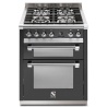 Aragaz Lofra RBI66MFT/CI, 60x60 cm, gaz, 4 arzatoare, grill, aprindere electronica, timer, crem