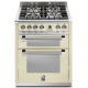 Aragaz Lofra RBI66MFT/CI, 60x60 cm, gaz, 4 arzatoare, grill, aprindere electronica, timer, crem