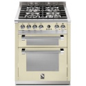 Aragaz Lofra RBI66MFT/CI, 60x60 cm, gaz, 4 arzatoare, grill, aprindere electronica, timer, crem