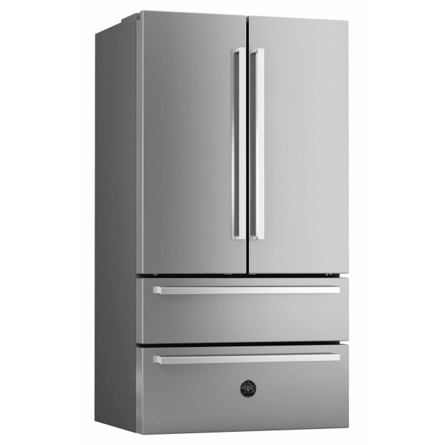 Side by side Bertazzoni Profesional REF90X, Clasa A+, 532 litri, Latime 91 cm, total No Frost, inox
