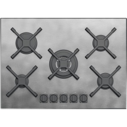 Aragaz Tecnogas P1X66M4VC, 60 cm, gaz, 4 arzatoare, grill, otel inoxidabil