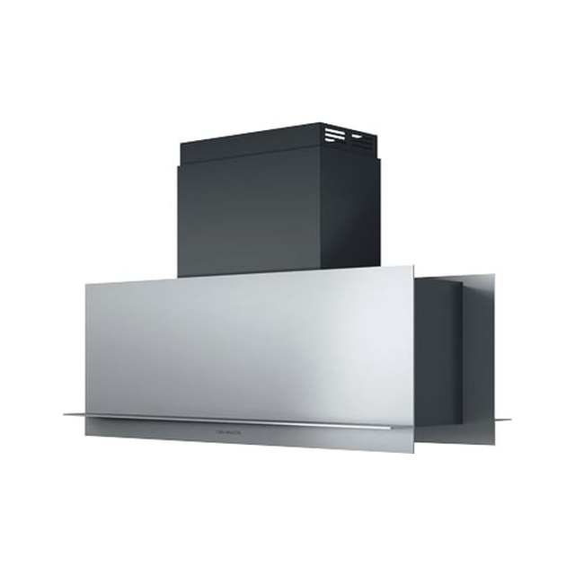 Hota design Baraldi Surf 01SUR090BL70, 90 cm, 700 m3/h, sticla neagra