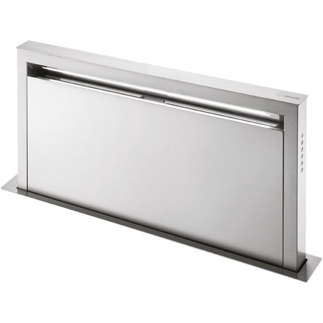 Hota design Baraldi Surf 01SUR090BL70, 90 cm, 700 m3/h, sticla neagra