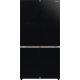 Side by Side Hitachi R-WB640VRU0 , Clasa A+, 638 Litri, 184 cm inaltime, compresor inverter, No frost, sticla neagra