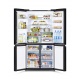 Side by Side Hitachi R-WB640VRU0 , Clasa A+, 638 Litri, 184 cm inaltime, compresor inverter, No frost, sticla neagra