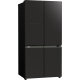 Side by Side Hitachi R-WB640VRU0 , Clasa A+, 638 Litri, 184 cm inaltime, compresor inverter, No frost, sticla neagra Side by Side Hitachi R-WB640VRU0 , Clasa A+, 638 Litri, 184 cm inaltime, compresor inverter, No frost, sticla neagra