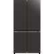 Side by Side Hitachi R-WB640VRU0 , Clasa A+, 638 Litri, 184 cm inaltime, compresor inverter, No frost, sticla neagra