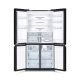 Side by Side Hitachi R-WB640VRU0 , Clasa A+, 638 Litri, 184 cm inaltime, compresor inverter, No frost, sticla neagra