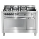 Aragaz Lofra Special 120 PD126MF+E/2CIK, plita gaz+inductie, 120x60cm, 5 arzatoare, 2 cuptoare, grill electric, timer, inox Aragaz Lofra Special 120 PD126MF+E/2CIK, plita gaz+inductie, 120x60cm, 5 arzatoare, 2 cuptoare, grill electric, timer, inox