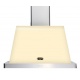 Hota decorativa Lofra Dolcevita 60 , 60 cm, 1 motor, 4 viteze, 800 m3/h, telecomanda, rosu burgundy