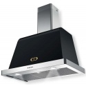 Hota decorativa Lofra Dolcevita 120 , 120 cm, 1 motor, 4 viteze, 800 m3/h, telecomanda, negru
