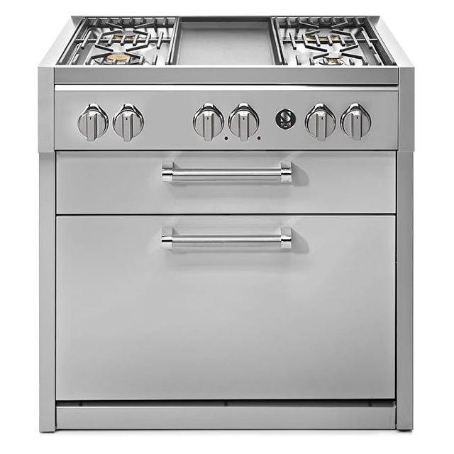 Aragaz Lofra RBI66MFT/CI, 60x60 cm, gaz, 4 arzatoare, grill, aprindere electronica, timer, crem