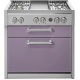 Aragaz Lofra RBI66MFT/CI, 60x60 cm, gaz, 4 arzatoare, grill, aprindere electronica, timer, crem