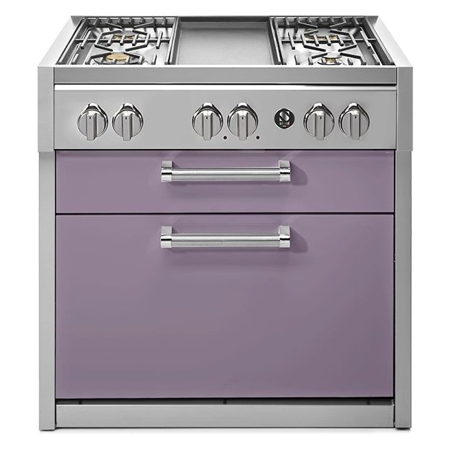 Plita profesionala cu spatii depozitare Steel Genesi G9C, 90x65 cm, 6 arzatoare, 2 sertare, aprindere electronica, inox