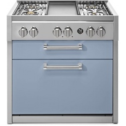 Aragaz Lofra RBI66MFT/CI, 60x60 cm, gaz, 4 arzatoare, grill, aprindere electronica, timer, crem
