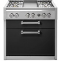 Aragaz Lofra RBI66MFT/CI, 60x60 cm, gaz, 4 arzatoare, grill, aprindere electronica, timer, crem