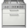 Aragaz Lofra RBI66MFT/CI, 60x60 cm, gaz, 4 arzatoare, grill, aprindere electronica, timer, crem