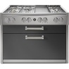 Aragaz Lofra RBI66MFT/CI, 60x60 cm, gaz, 4 arzatoare, grill, aprindere electronica, timer, crem