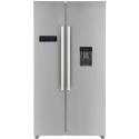Combina frigorifica Haier HRF-521DM6, A+, 435 kWh/an, 343 L, 178 L, argintiu