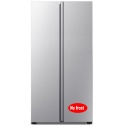 Combina frigorifica Haier HRF-521DM6, A+, 435 kWh/an, 343 L, 178 L, argintiu