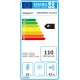 Frigider Exquisit KS 85-9 RVA + Inoxlook, Clasa A+, 82L, No Frost, Inox