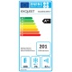 Combina frigorifica Exquisit KGC265-50-5NFA++, Clasa A+, 250L, No Frost, Alb