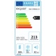 Combina frigorifica Haier HRF-521DM6, A+, 435 kWh/an, 343 L, 178 L, argintiu