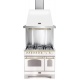 Aragaz Lofra RBI66MFT/CI, 60x60 cm, gaz, 4 arzatoare, grill, aprindere electronica, timer, crem
