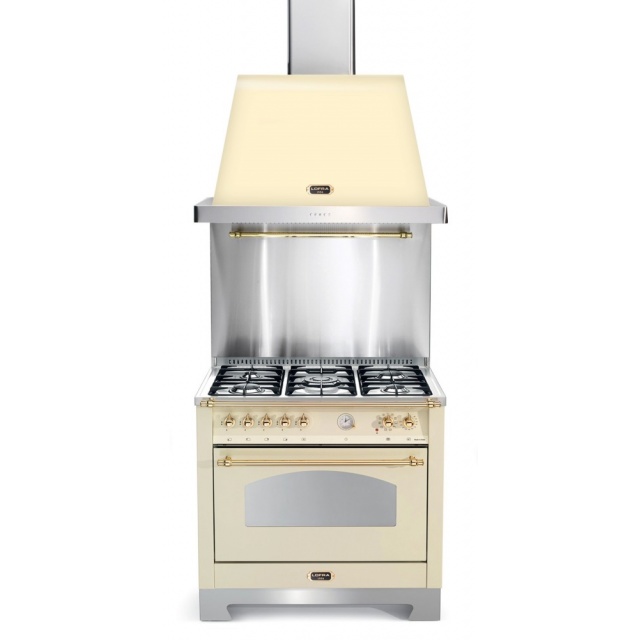 Aragaz Lofra RBI66MFT/CI, 60x60 cm, gaz, 4 arzatoare, grill, aprindere electronica, timer, crem