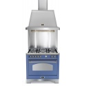 Aragaz Lofra RBI66MFT/CI, 60x60 cm, gaz, 4 arzatoare, grill, aprindere electronica, timer, crem