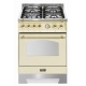 Aragaz Lofra RBI66MFT/CI, 60x60 cm, gaz, 4 arzatoare, grill, aprindere electronica, timer, crem