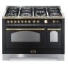 Aragaz Lofra RBI66MFT/CI, 60x60 cm, gaz, 4 arzatoare, grill, aprindere electronica, timer, crem