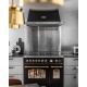 Aragaz Lofra RBI66MFT/CI, 60x60 cm, gaz, 4 arzatoare, grill, aprindere electronica, timer, crem