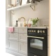 Aragaz Lofra RBI66MFT/CI, 60x60 cm, gaz, 4 arzatoare, grill, aprindere electronica, timer, crem