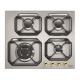 Aragaz Lofra RBI66MFT/CI, 60x60 cm, gaz, 4 arzatoare, grill, aprindere electronica, timer, crem