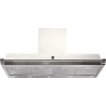 Hota decorativa STEEL Ascot 120, 120 cm, 1 motor, 4 viteze, 900 m3/h, panou control soft touch, inox / crem inchis