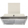 Hota decorativa STEEL Ascot 70, 70 cm, 1 motor, 4 viteze, 900 m3/h, panou control soft touch, crem inchis