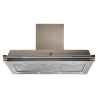 Hota decorativa STEEL Oxford 100, 100 cm, 1 motor, 4 viteze, 900 m3/h, panou control soft touch, inox / gri nisip