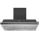 Hota decorativa STEEL Oxford 90, 90 cm, 1 motor, 4 viteze, 900 m3/h, panou control soft touch, inox / negru mat Hota decorativa STEEL Oxford 90, 90 cm, 1 motor, 4 viteze, 900 m3/h, panou control soft touch, inox / negru mat