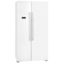 Side by Side Exquisit SBS 130-4 A +, Clasa A+, 436L, No Frost, Alb