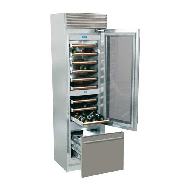 Vitrina frigorifica vinuri, Fhiaba X-Pro60 XI5991TWT3, clasa A+, 121 l, inox